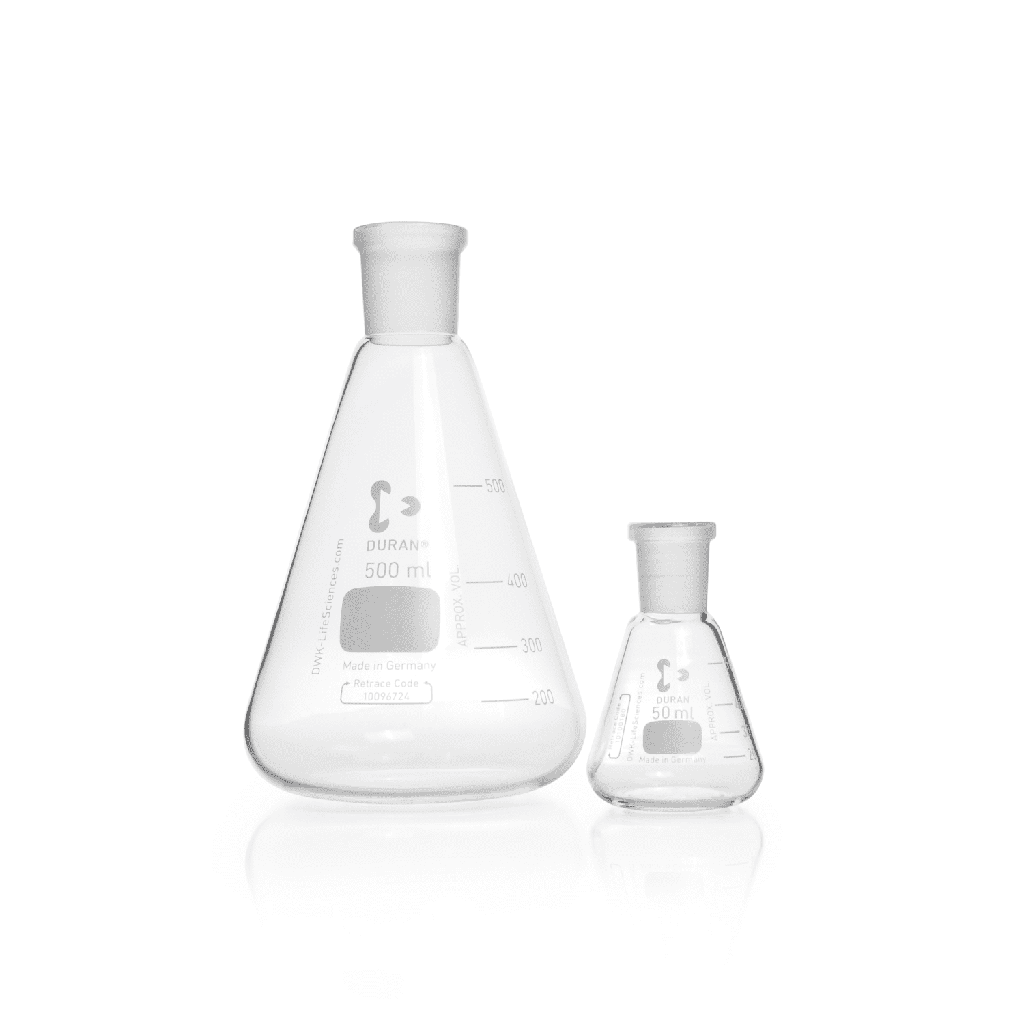 Erlenmeyer con Cuello Esmerilado NS 24/29  Duran