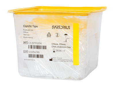 Puntas Optifit 0.5-200ul Sartorius