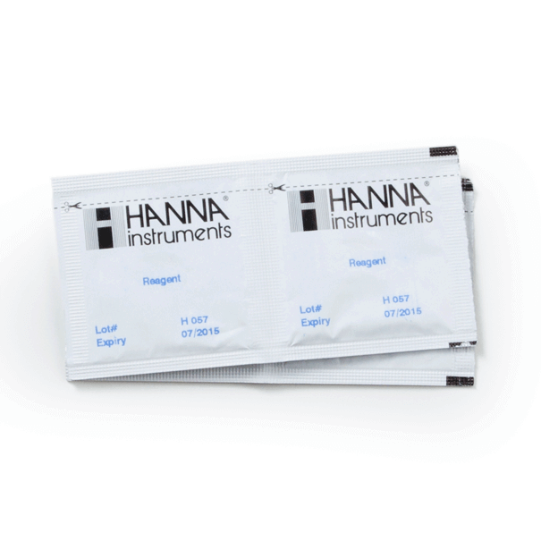 Kit De Reactivos En Polvo Cloro Total para 100 Tests Hanna