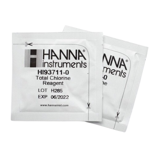 Reactivo Cloro Total DPD 0.00 a 5.00 mg/l (100 Tests) para HI711 Hanna