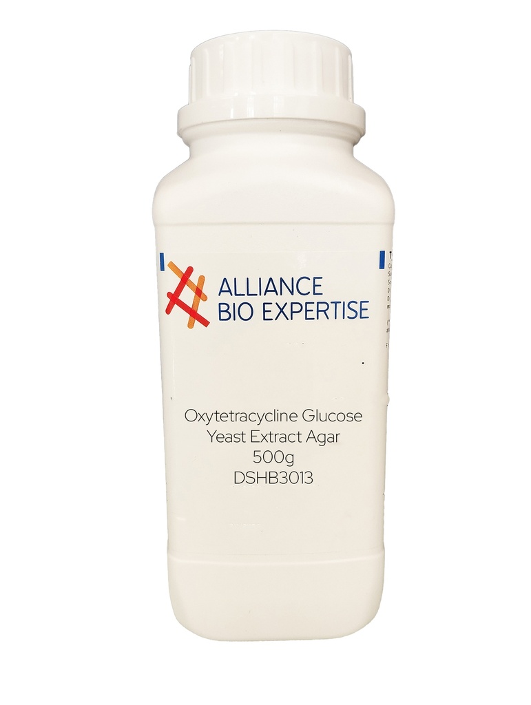 OGYE Oxytetracycline Glucose Yeast Extract Agar 500 g ABE