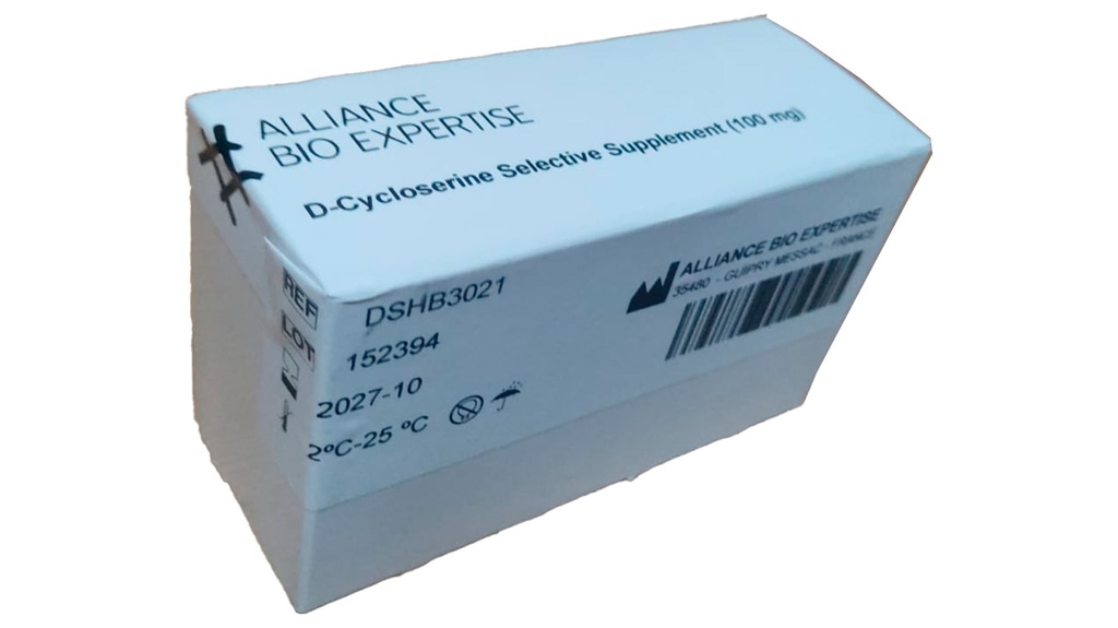 D-Cycloserine Selective Supplements 10 viales ABE