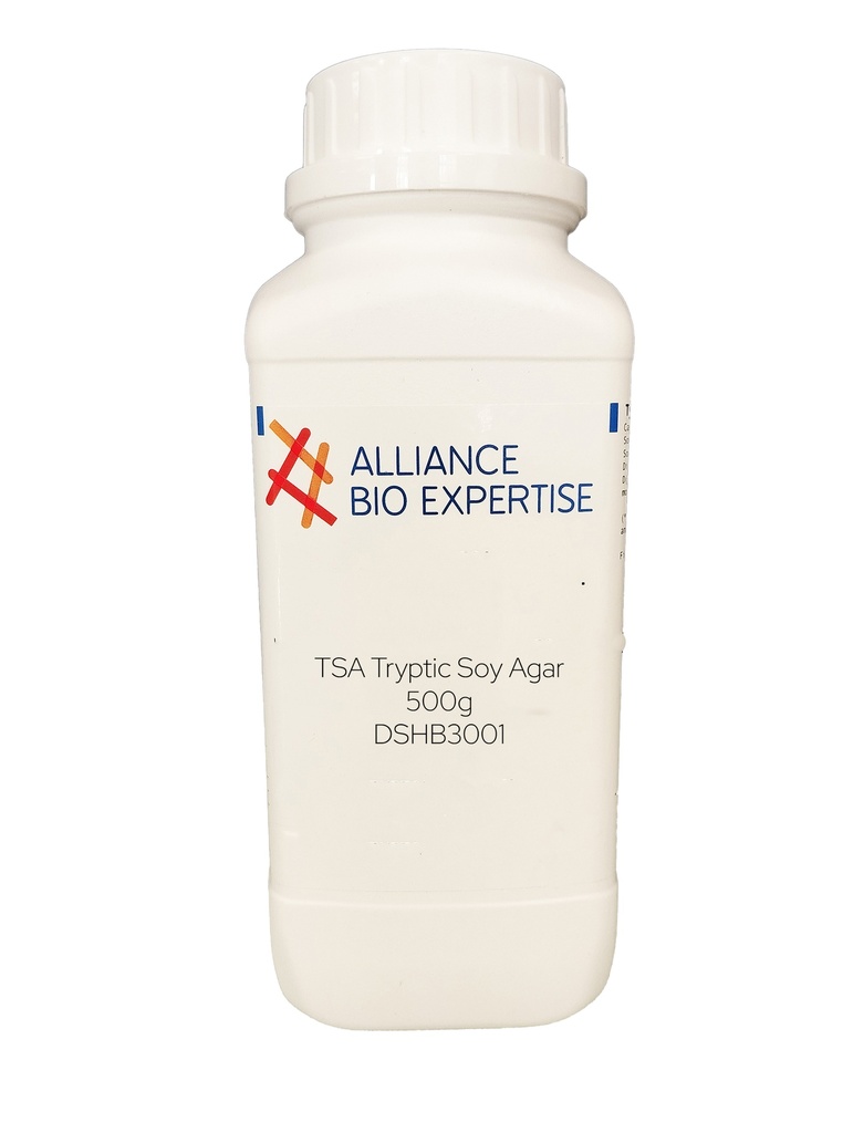 TSA Tryptic Soy Agar 500 g ABE