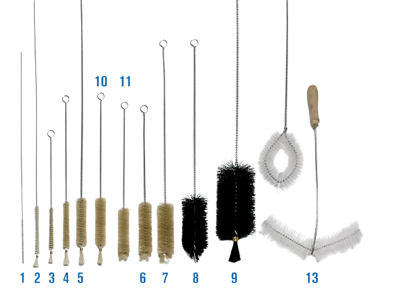 Escobillón para Balones, Erlenmeyers y Vasos Estilo 9 JP Selecta