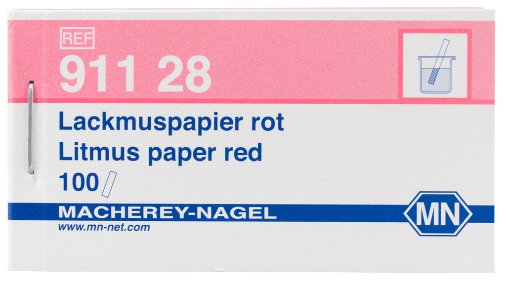 Papel de Tornasol Rojo Macherey-Nagel