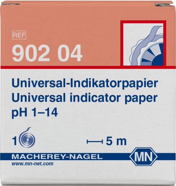 Papel PH Rango 1-14 Rollo Original Macherey-Nagel