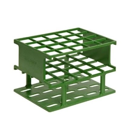 Gradilla Acetal Cuadrada Verde Nalge-Nunc