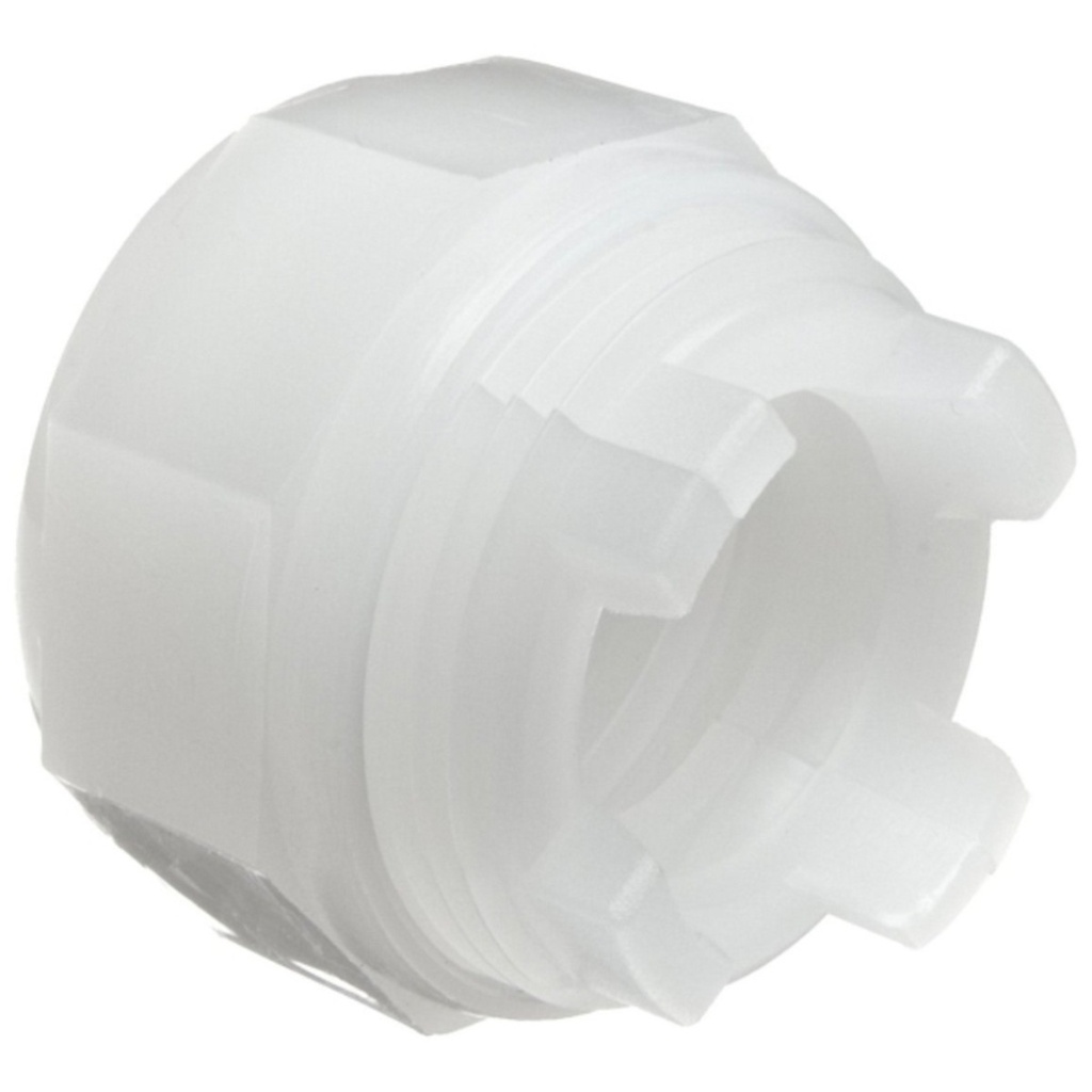 Conector de Rosca 19mm 3/4&quot; en PVDF Nalge-Nunc 