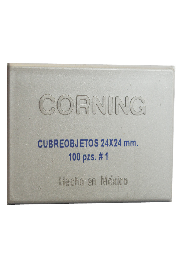 Cubreobjetos Corning