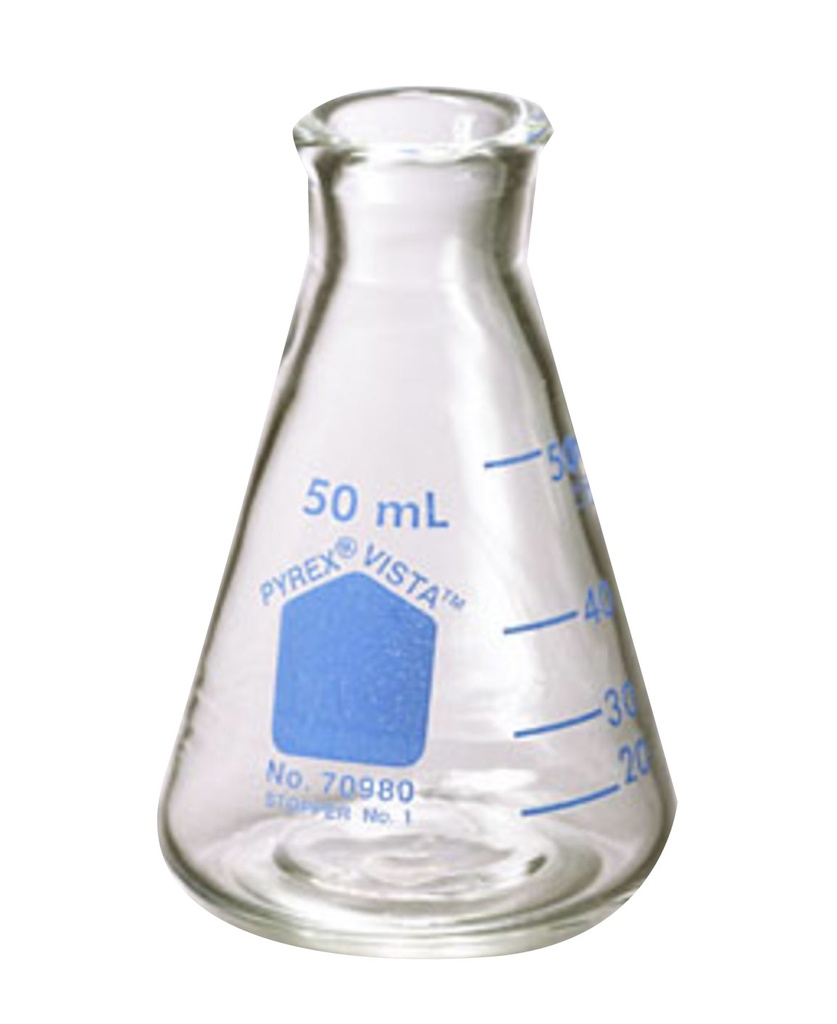 Erlenmeyer Graduado Pyrex Vista