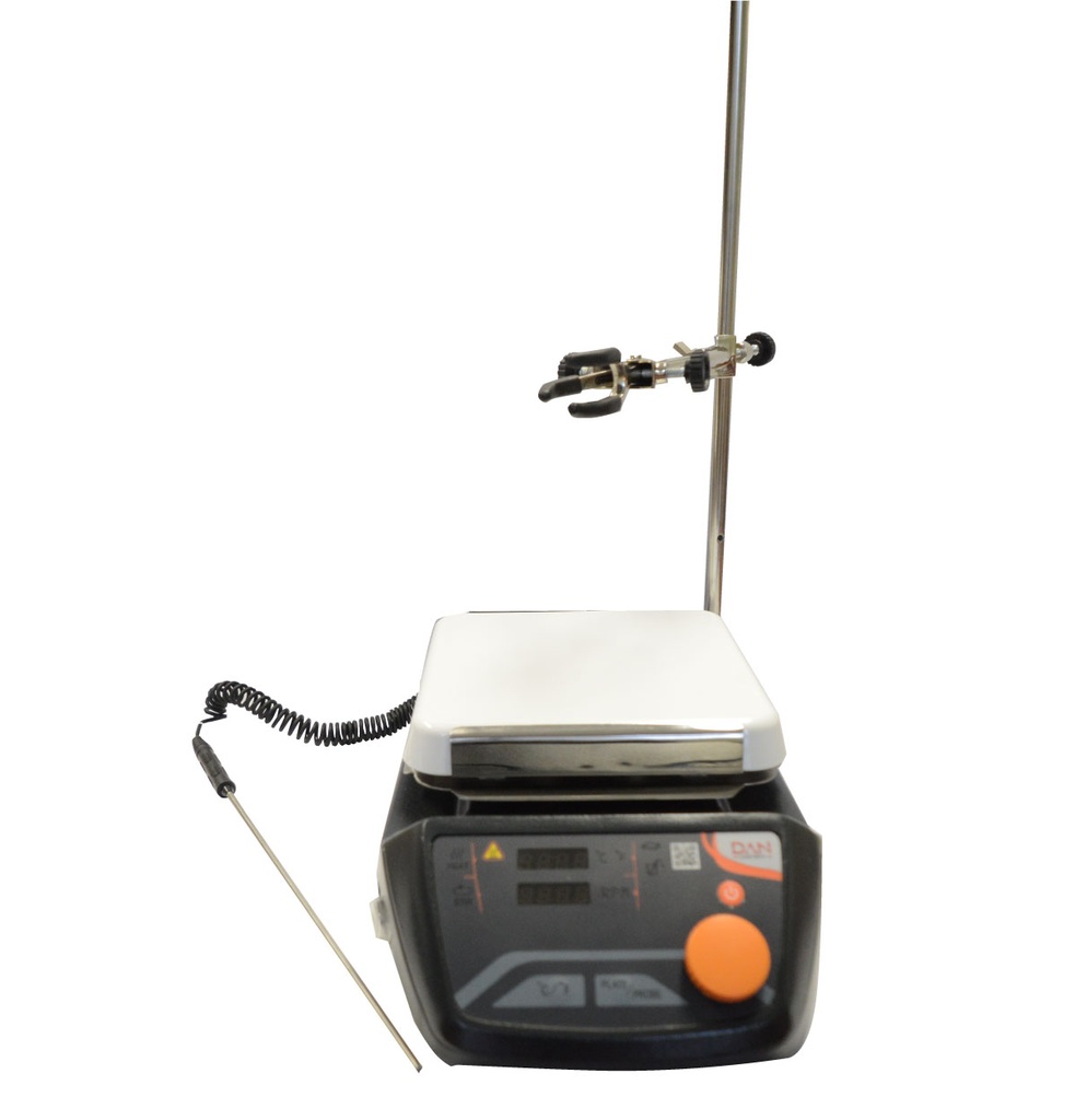 Agitador Magnético Digital con Calefacción Glassco - 500.DNAG.01