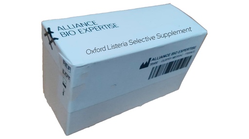 [ORODSHB3051] Oxford Listeria Selective Supplement caja por 10 viales ABE