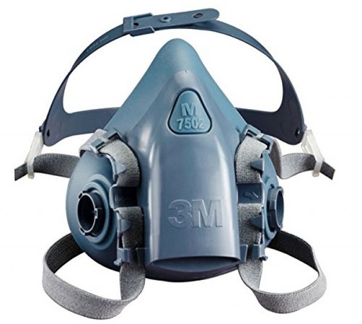 [7502] Semi Máscara de Protección de Silicona 3M - 7502