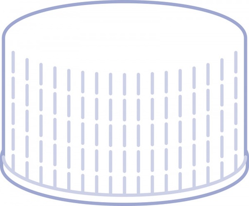 [702061] Tapa Rosca PP para Vial N°24 Ciega Macherey-Nagel 