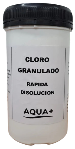 [GREEAQP-0120-01] Cloro Granulado Acción Rápida para Piscinas 1kg Aquamas