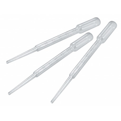 [15019] Pack de 500 Pipetas Pasteur 3ml Kangjian Medical