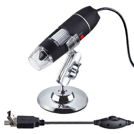[BIRUWT500X020M] Microscopio Digital USB Portable 50x-500x Amscope - UWT