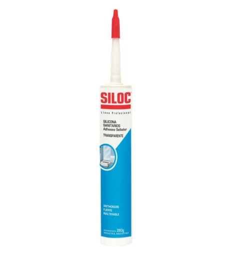 [ALI400524] Silicona SP Sanitaria Blanca Siloc - Línea Profesional 