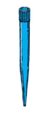 [ELE18173 P1000] Bolsa de 1000 Tips Estériles Azul Claro 200-1000ul Kima SAS