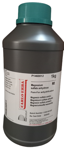 [ZON292208] Magnesio Sulfato Anhidro RE Puro x 1kg