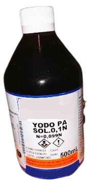 [ZON225089] Yodo PA Solución 0.1N 500ml